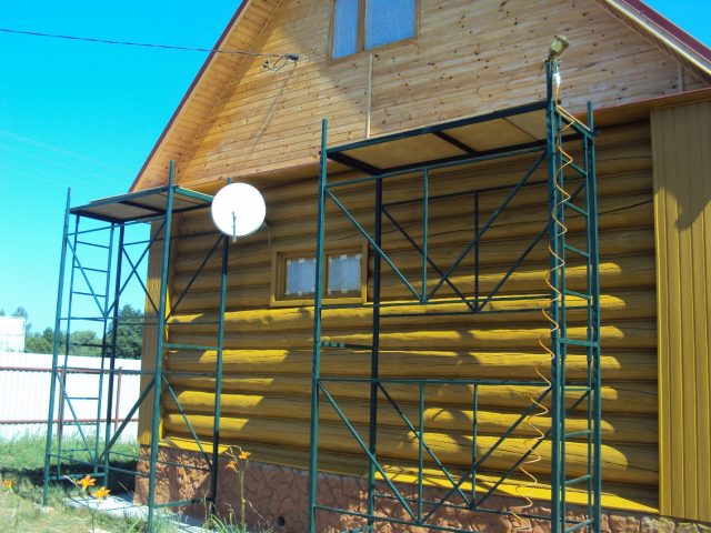 Як робити будівельні риштування своїми руками